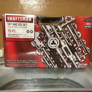 Craftsman 75 pc. tap & die set